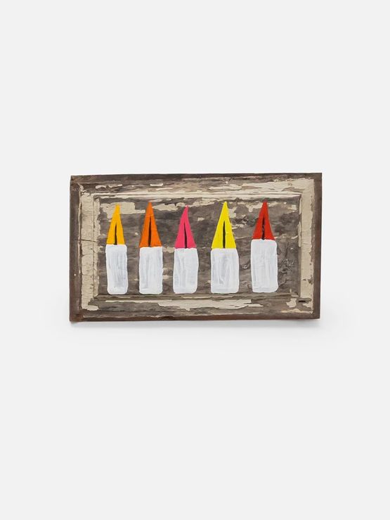 Ex-voto Votive Offering by Ze Di Cabeca contemporary artwork Painting