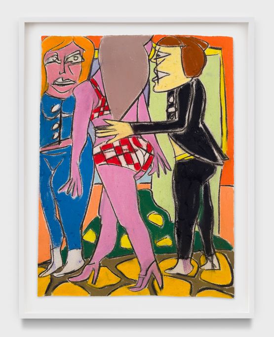 Hollywood Nights by Ruby Neri contemporary artwork Works on Paper