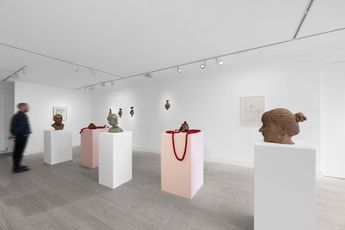 Contemporary art exhibition Group Exhibition Jane McAdam Freud An Absent Presence A retrospective in dialogue with Louise Bourgeois and Holly Stevenson at Gazelli Art House London United Kingdom