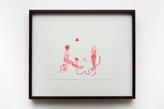 Reverencia III by Antonio Oba contemporary artwork Works on Paper