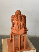 Annaherungen an ...bin im Netz i5.0F2 by Rosmarie Lukasser contemporary artwork sculpture