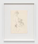 Untitled by Tom of Finland contemporary artwork drawing