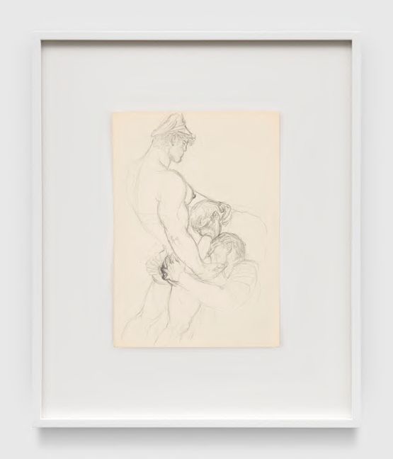 Untitled by Tom of Finland contemporary artwork Drawing