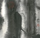 The Dance in Ink No. 17 by Kan Tai Keung contemporary artwork drawing painting works on paper