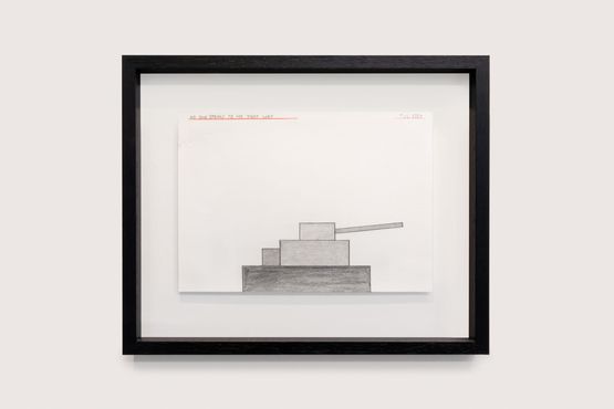 No One Speaks To Me That Way by Tony De Lautour contemporary artwork Drawing