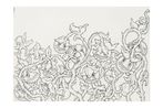 Ink from Days That Slip Away Untouched No. 02 by Uji Hahan Handoko Eko Saputro contemporary artwork Works on Paper