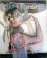 Si se puede. from the series Historia en la Piel by Sandra Del Pilar contemporary artwork mixed media painting