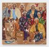 Grandfathers Grandchildren by Chase Hall contemporary artwork Painting