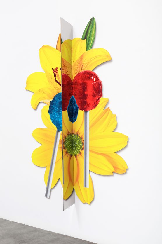 Yellow Pop by Kathryn Andrews contemporary artwork Sculpture