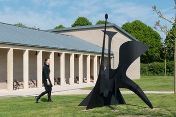Contemporary art exhibition Alexander Calder From the Stony River to the Sky at Hauser  Wirth Somerset United Kingdom