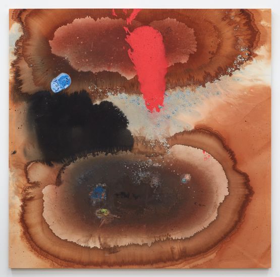 Scrapple From The Apple by Peter Bradley contemporary artwork Painting