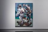 Tribulation by Ben Quilty contemporary artwork painting works on paper