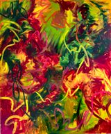 Lush life I by Sasha Ferre contemporary artwork drawing painting sculpture works on paper