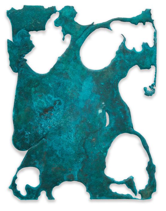 Bronze Painting XIX by A Kassen contemporary artwork Sculpture