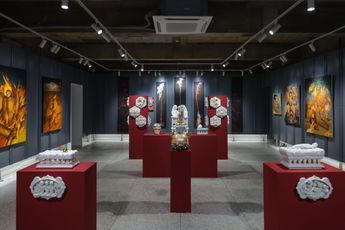 Contemporary art exhibition Group Exhibition YES My  Lord Load Road at THEO South Korea