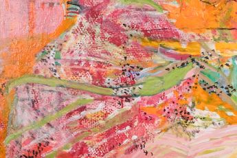 Contemporary art exhibition Leila Beydoun Chalabi A Nature In Motion at Galerie Tanit Beyrouth Lebanon