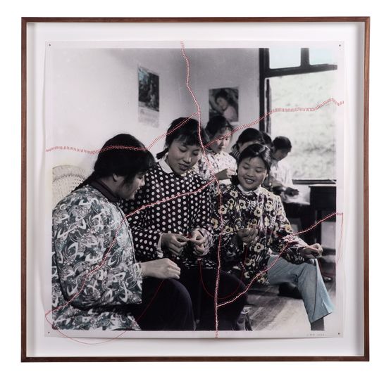 Mending by Cai Dongdong contemporary artwork Photography