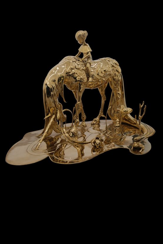 Traveler by James Jean contemporary artwork Sculpture