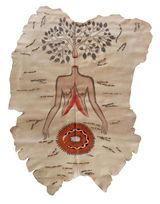 Timur Merah Project XIV Tribe of Fire 2 by Citra Sasmita contemporary artwork mixed media