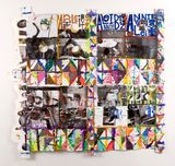 Al Pacino Paper Quilt by Mike Cloud contemporary artwork painting photography print works on paper