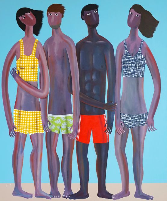 Summer Wind by Kitti Narod contemporary artwork Painting