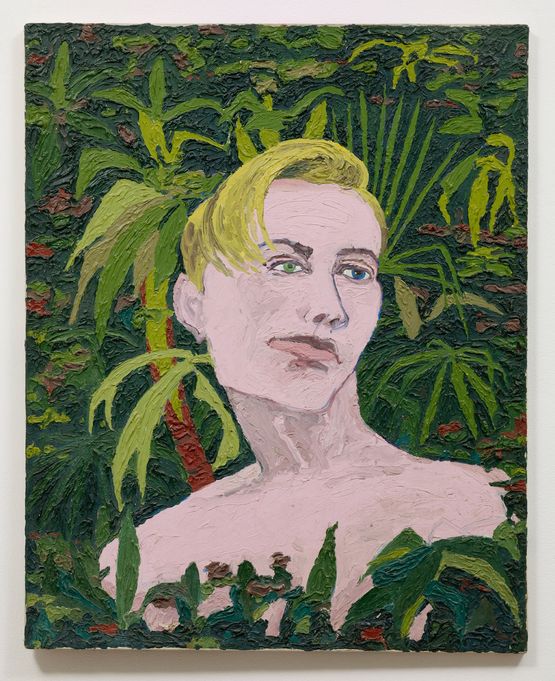 David Bowie as The Elephant Man by Derek Boshier contemporary artwork Painting
