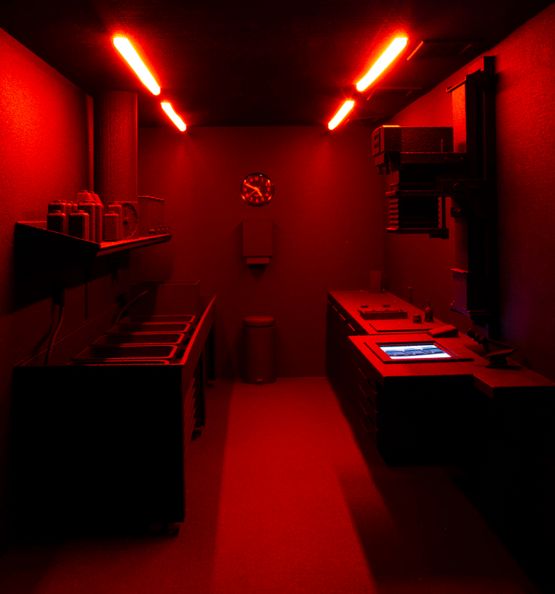 darkroom f by Bernd Oppl contemporary artwork Painting