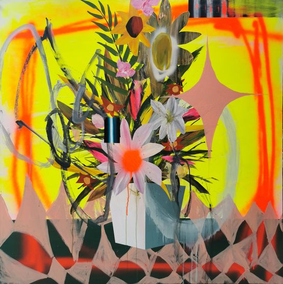 Impulsive Intensities by Geremy Samala contemporary artwork Painting