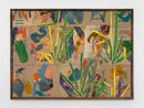 Grandmas Yard Morning 2025 by Alvaro Barrington contemporary artwork Painting