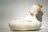 A Gaze from the Future by Miyako Terakura contemporary artwork sculpture