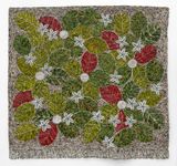 Sacred Pond by Sanaa Gateja contemporary artwork textile