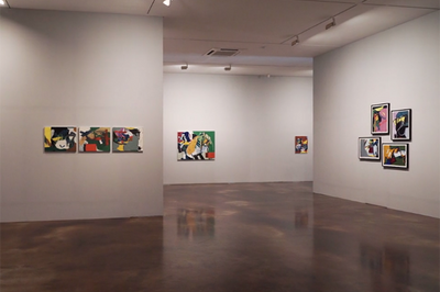 Installation video of Choi Wook-kyung American Years 1960s - 1970s at Kukje Gallery