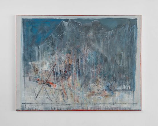 Venti di guerra by Cesare Lucchini contemporary artwork Painting