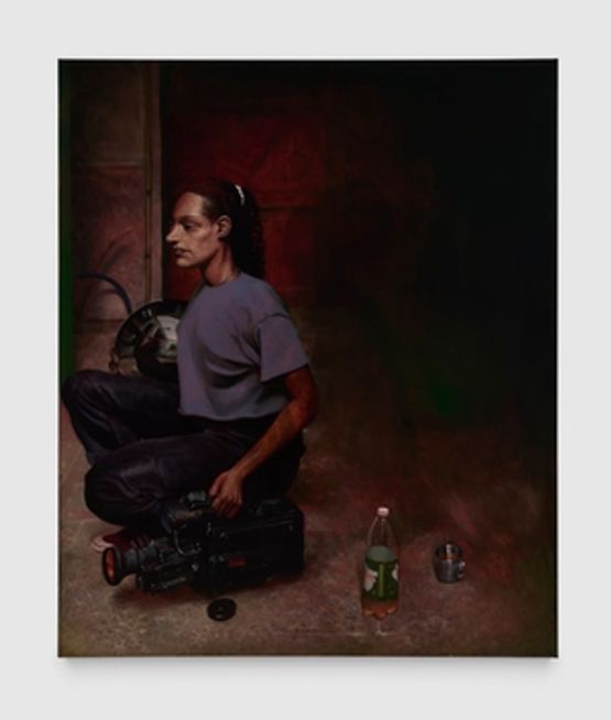 Gazing ball by Bendt Eyckermans contemporary artwork Painting