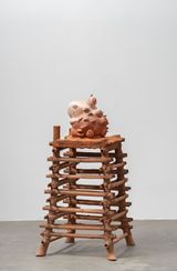 engole vento from the series rastape by Josi contemporary artwork sculpture