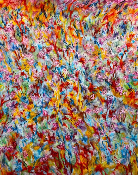 Whispers of Summer Forests by Whee contemporary artwork Painting