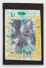 The Dancer by Moshekwa Langa contemporary artwork mixed media painting