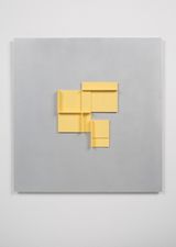 Naples Yellow Maquette by Toby Paterson contemporary artwork painting sculpture