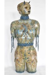 Crypt by Becky Tucker contemporary artwork textile