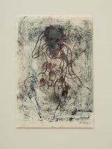 Untitled figure by Seraphine Pick contemporary artwork print works on paper