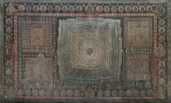 Sudut Maha Karya by Nasirun contemporary artwork Painting