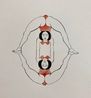 Bend Drawing 1 by Hayv Kahraman contemporary artwork Painting