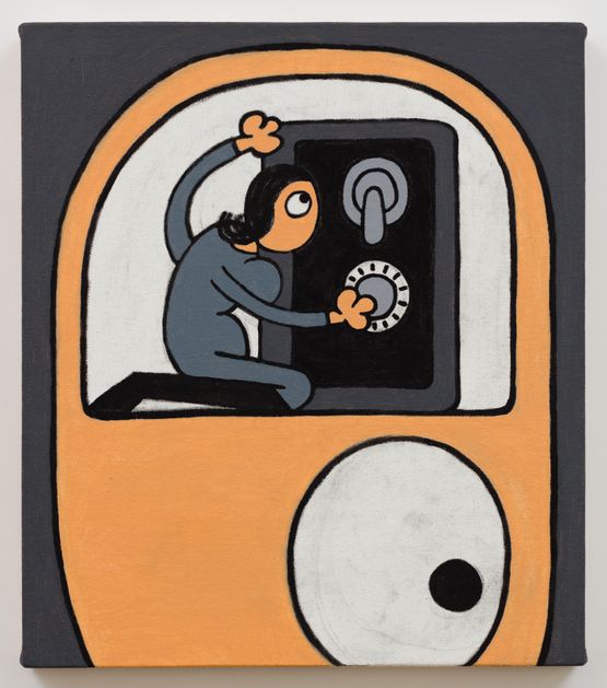 Safe Cracker by Jay Stuckey contemporary artwork Painting