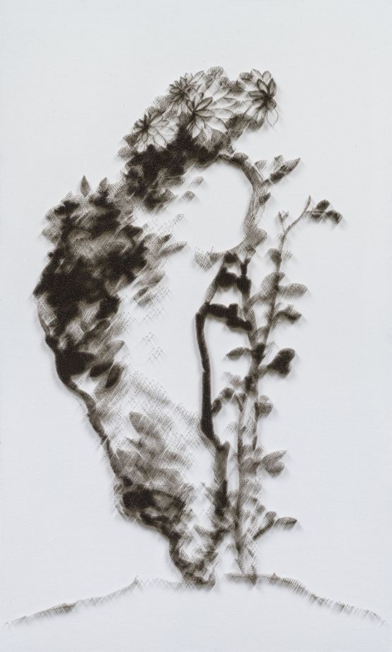 Imitating Chrysanthemums and Rock by Bada Shanren Ming Dynasty by Chen Chun-Hao contemporary artwork Sculpture