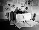 The Masters Tools I restaging of Herman Soergels portrait by Heba Y. Amin contemporary artwork photography
