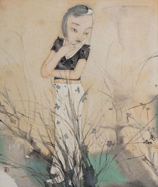 Countryside by Liu Qinghe contemporary artwork Painting