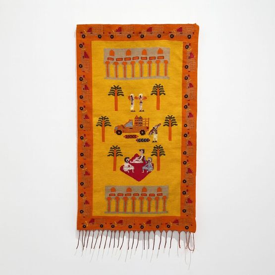 Song of the Souk by Christopher Joshua Benton contemporary artwork Textile