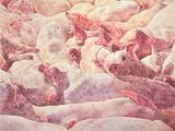 I LOVE U by Rui Cao contemporary artwork painting