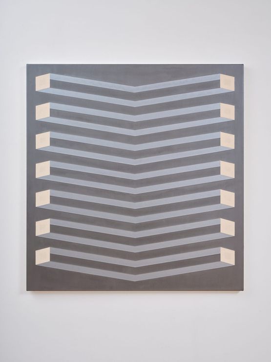 Crooked Argent Shallow Depths by Robbie Fraser contemporary artwork Painting