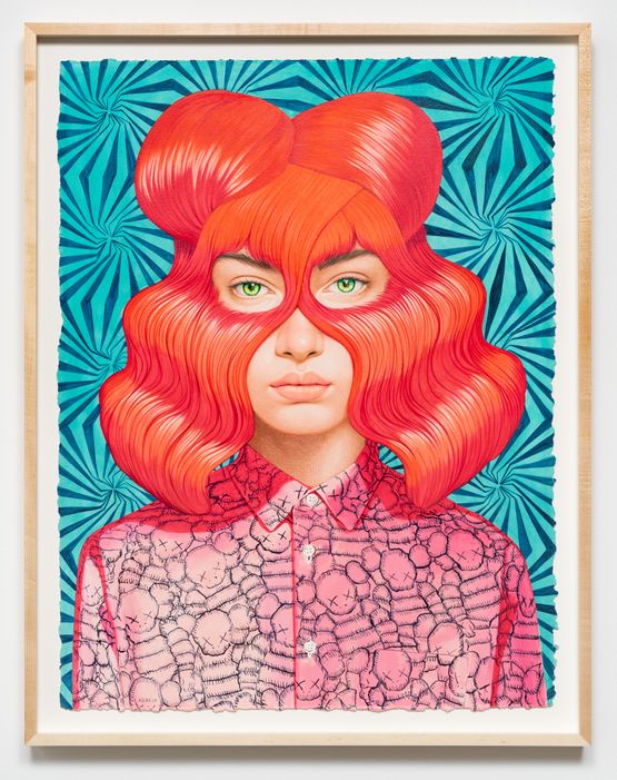 Jacquelin by Angeles Agrela contemporary artwork Painting